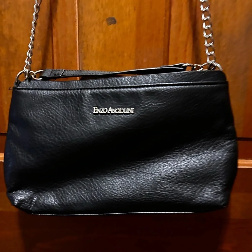 Enzo Angiolini Small Crossbody Bag Black